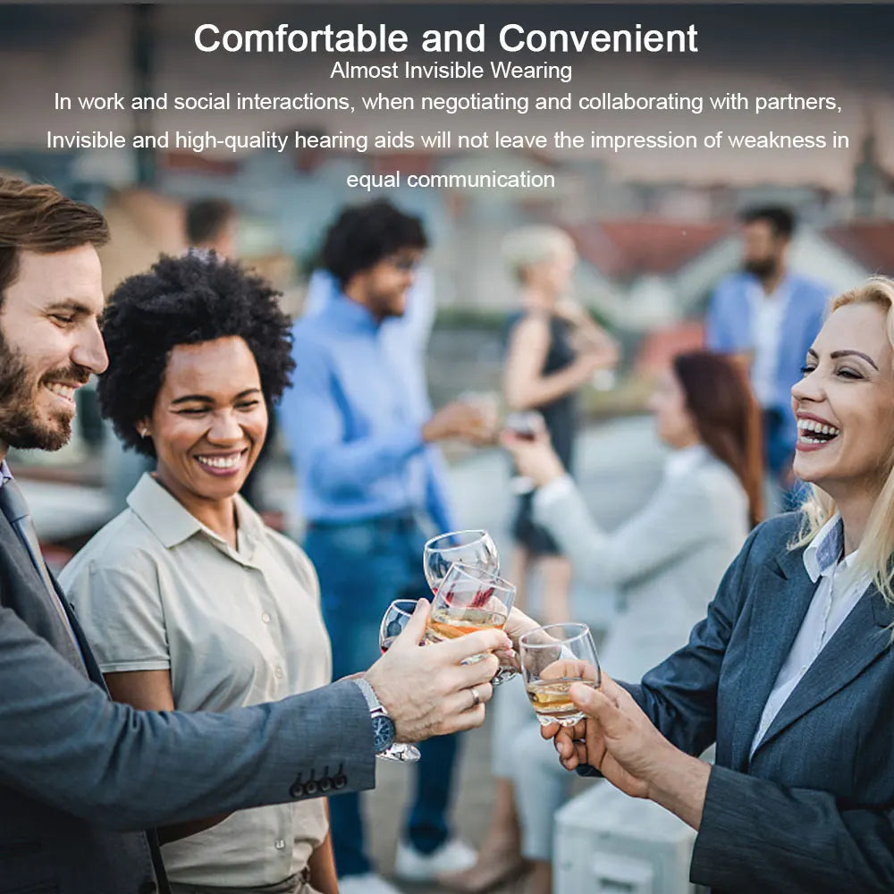 HeaSouls™ Tiny ITE Bluetooth Hearing Aids (App Controlled)